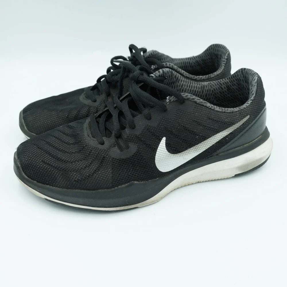 Nike In‎ Season TR 7 Womens 7.5 Black White Training Gym Sneakers 909009-001